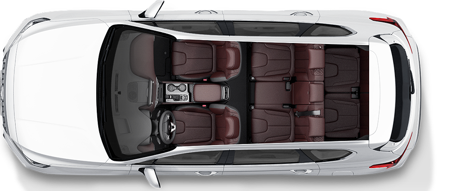 Tận hưởng không gian nội thất đẳng cấp trong chiếc SUV thế hệ hoàn toàn mới của Hyundai.